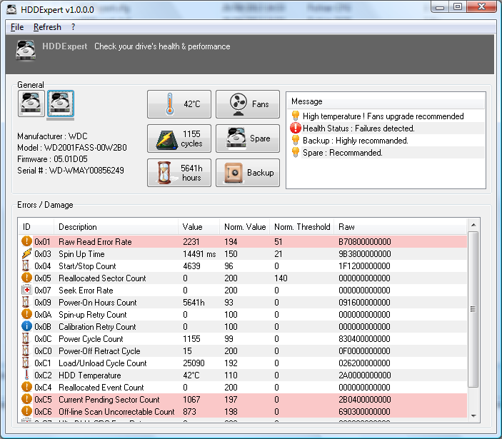 HDDExpert screenshot