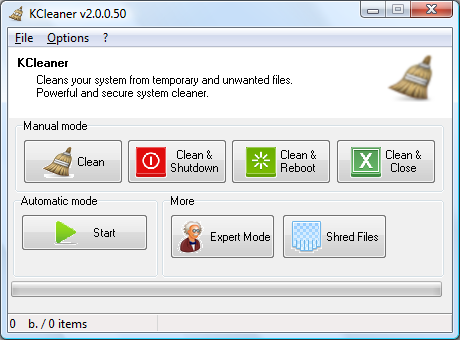 KCleaner software